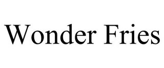WONDER FRIES Trademark Image