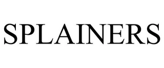 SPLAINERS Trademark Image