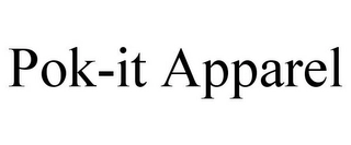 POK-IT APPAREL Trademark Image