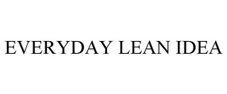EVERYDAY LEAN IDEA Trademark Image