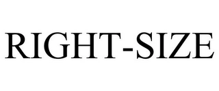 RIGHT-SIZE Trademark Image