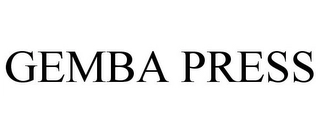 GEMBA PRESS Trademark Image