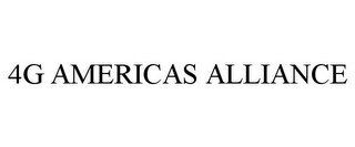4G AMERICAS ALLIANCE Trademark Image