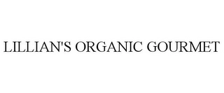 LILLIAN'S ORGANIC GOURMET Trademark Image
