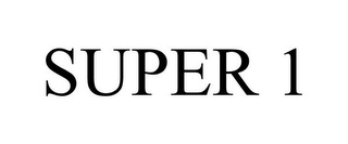 SUPER 1 Trademark Image