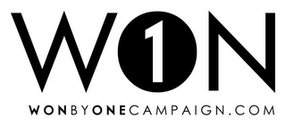 WON 1 WONBYONECAMPAIGN.COM Trademark Image