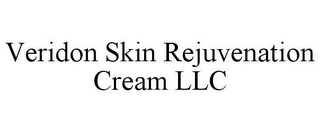 VERIDON SKIN REJUVENATION CREAM LLC Trademark Image