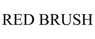 RED BRUSH Trademark Image