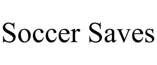 SOCCER SAVES Trademark Image