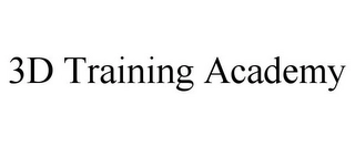 3D TRAINING ACADEMY Trademark Image