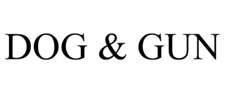 DOG & GUN Trademark Image