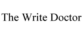 THE WRITE DOCTOR Trademark Image
