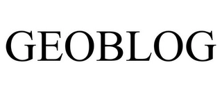 GEOBLOG Trademark Image