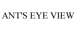 ANT'S EYE VIEW Trademark Image