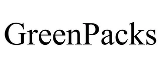 GREENPACKS Trademark Image