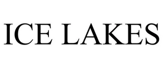 ICE LAKES Trademark Image
