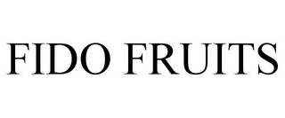 FIDO FRUITS Trademark Image
