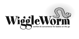 WIGGLEWORM COMFORT & CONVENIENCE FOR BABIES ON THE GO Trademark Image