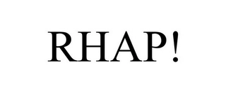 RHAP! Trademark Image