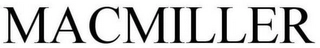MACMILLER Trademark Image
