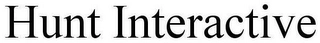 HUNT INTERACTIVE Trademark Image