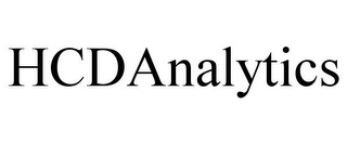 HCDANALYTICS Trademark Image