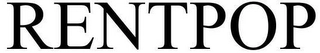 RENT POP Trademark Image