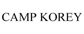 CAMP KOREY Trademark Image