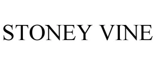 STONEY VINE Trademark Image