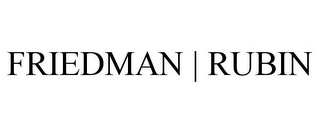 FRIEDMAN | RUBIN Trademark Image