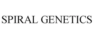 SPIRAL GENETICS Trademark Image