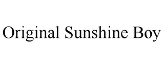 ORIGINAL SUNSHINE BOY Trademark Image
