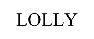 LOLLY Trademark Image