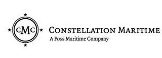 CMC CONSTELLATION MARITIME A FOSS MARITIME COMPANY Trademark Image