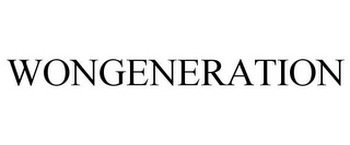 WONGENERATION Trademark Image