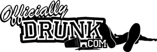 OFFICIALLY DRUNK .COM Trademark Image