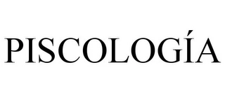 PISCOLOGÍA Trademark Image