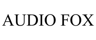 AUDIO FOX Trademark Image