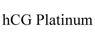 HCG PLATINUM Trademark Image