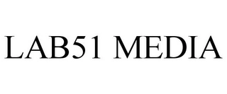 LAB51 MEDIA Trademark Image