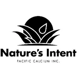 NATURE'S INTENT PACIFIC CALCIUM INC. Trademark Image