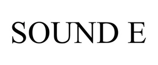 SOUND E Trademark Image