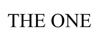 THE ONE Trademark Image