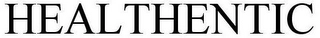 HEALTHENTIC Trademark Image