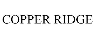 COPPER RIDGE Trademark Image