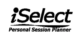 ISELECT PERSONAL SESSION PLANNER Trademark Image