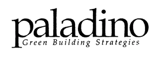 PALADINO GREEN BUILDING STRATEGIES Trademark Image