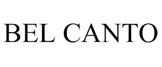 BEL CANTO Trademark Image