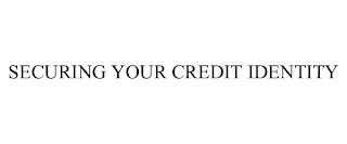 SECURING YOUR CREDIT IDENTITY Trademark Image