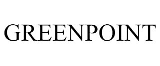 GREENPOINT Trademark Image